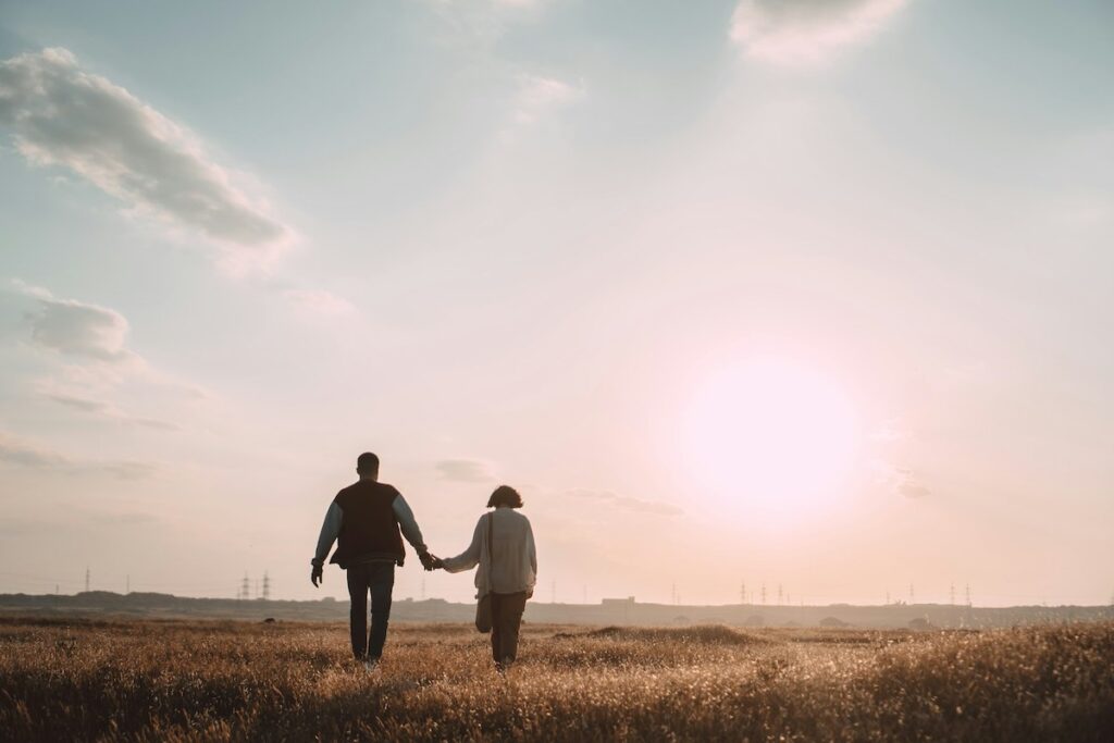 Photo by <a href="https://unsplash.com/@eldarnazarov?utm_source=unsplash&utm_medium=referral&utm_content=creditCopyText">Eldar Nazarov</a> on <a href="https://unsplash.com/photos/couple-holding-hands-while-walking-on-grass-field-during-daytime-QoBHQuiu9N0?utm_source=unsplash&utm_medium=referral&utm_content=creditCopyText">Unsplash</a>